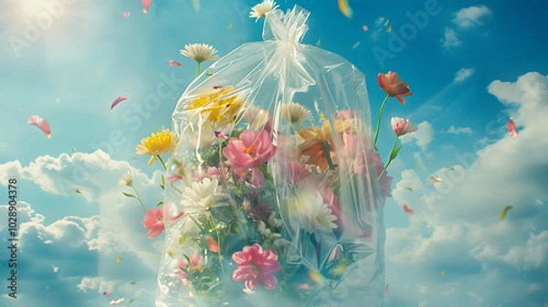 Obraz flower in bag