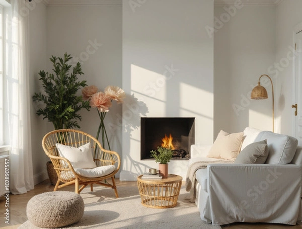 Fototapeta Living room interior
modern design