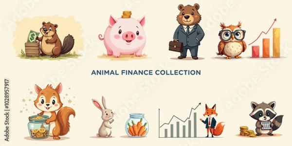 Fototapeta 3 animal business