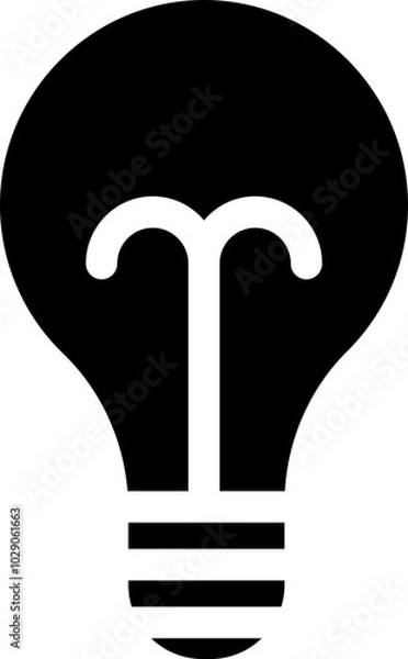 Fototapeta Idea Bulb Icon