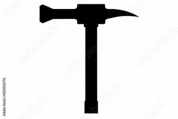 Fototapeta 

Hammer Tool Silhouette, Hammer Construction Tool Symbol Vector