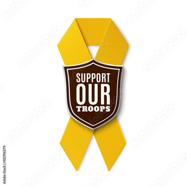 Obraz Support our troops.