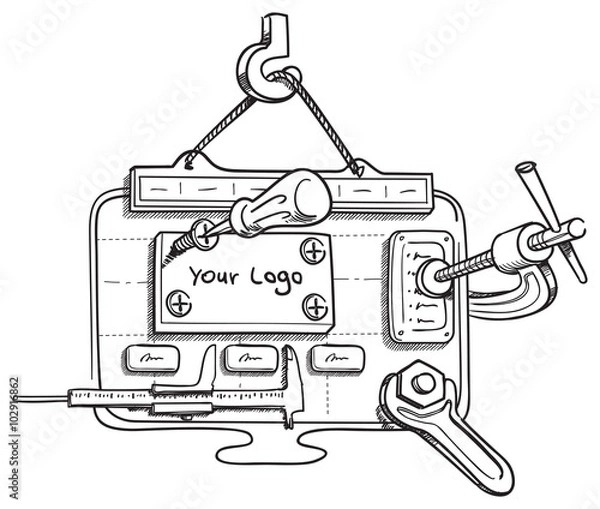 Obraz Site or Page Under Construction