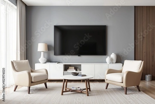Fototapeta Modern Living Room Interior  

