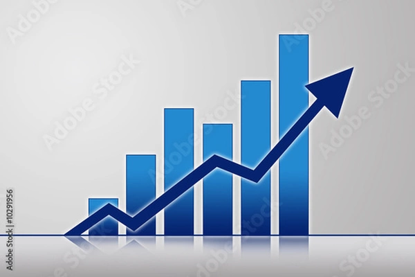 Obraz Börse Diagramm