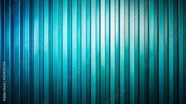 Fototapeta Blue and Teal Vertical Stripes Seamless Vector Background for Abstract Designs