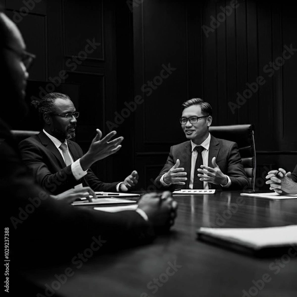 Fototapeta two professionals at work