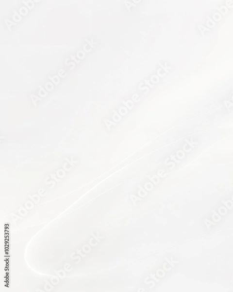 Fototapeta Abstract Soft White Background with Gentle Curves and wave