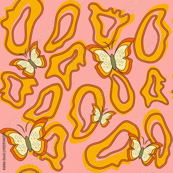 Obraz Retro Pattern Design