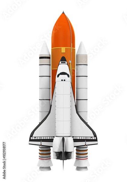 Obraz Obiekt kosmiczny odizolowany