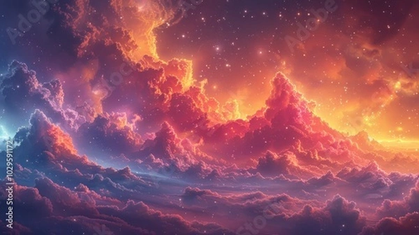 Obraz Celestial Cloudscape