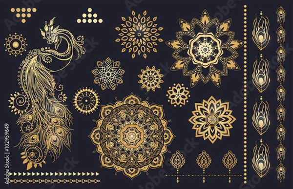 Fototapeta beautiful card vector