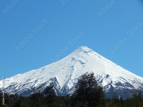 Obraz Snowed Volcano