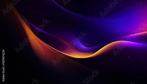Fototapeta abstract purple colorful smoke wave