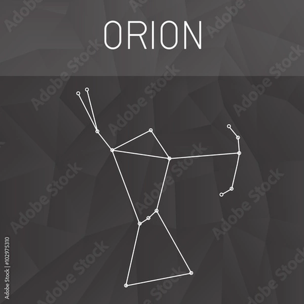Fototapeta Orion Constellation