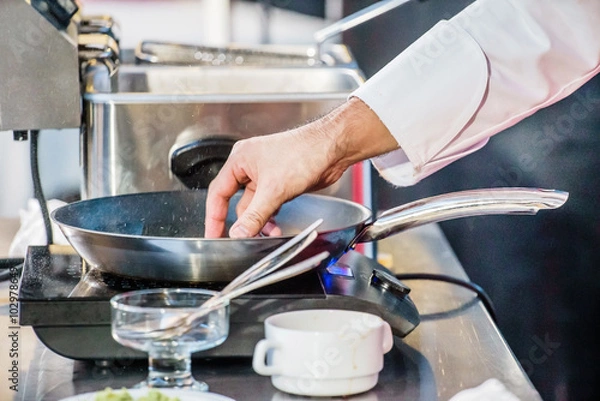 Fototapeta chef at work