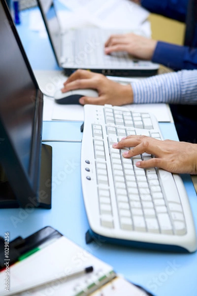 Obraz Busy in office