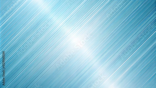 Obraz soft blue gradient with subtle white diagonal lines creates calming atmosphere