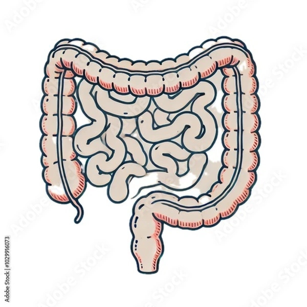 Obraz large intestines	大腸