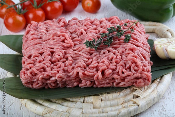 Obraz Micned raw Beef