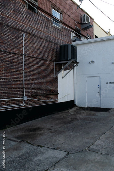 Obraz old abandoned warehouse