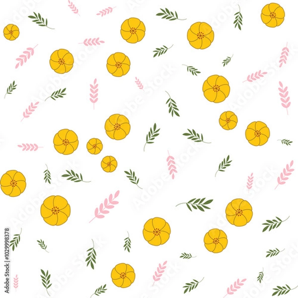 Obraz Floral Composition Pattern