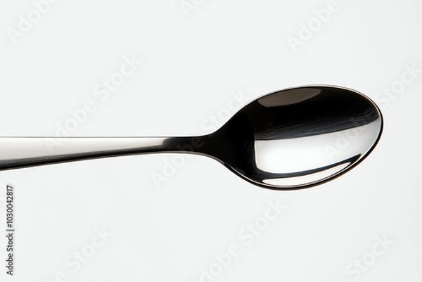 Obraz Spoon, white isolate background