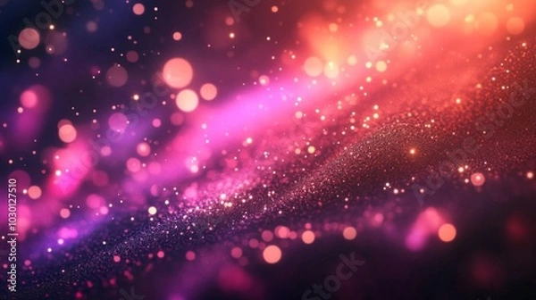 Fototapeta Magical Abstract Bokeh Background
