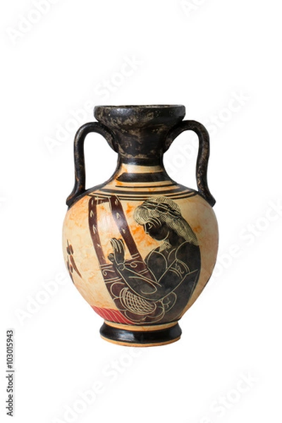 Fototapeta antique ceramic pitcher