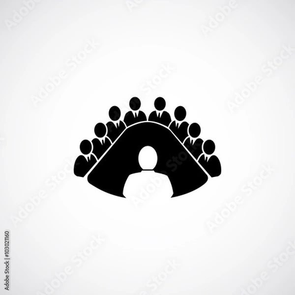 Obraz meeting  icon