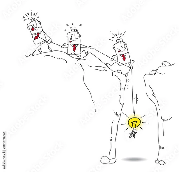 Fototapeta Find a brilliant idea