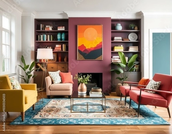 Fototapeta interior home moder design