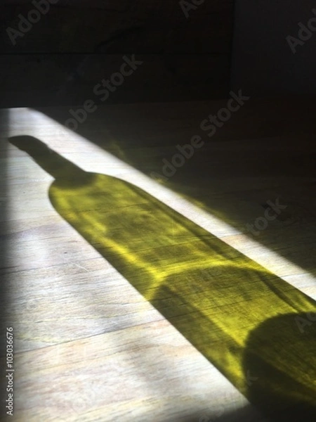 Fototapeta wine in light