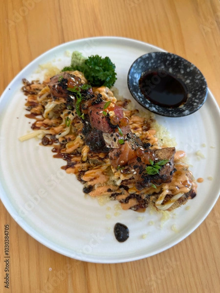 Obraz party with food