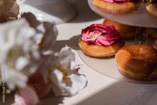 Obraz party with food