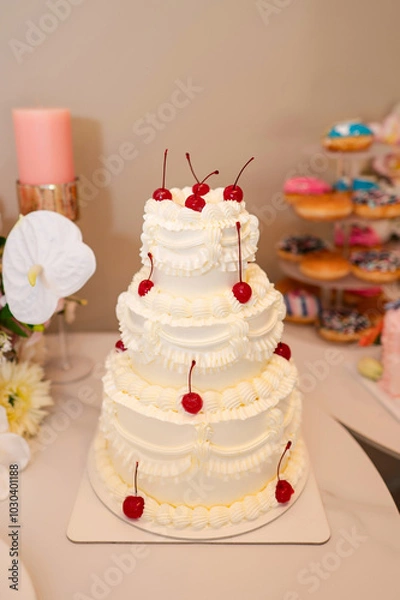 Obraz party with food