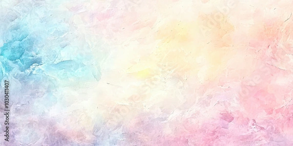 Fototapeta A colorful background with a light blue and pink hue