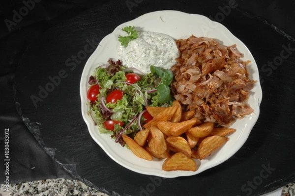 Fototapeta Döner Teller