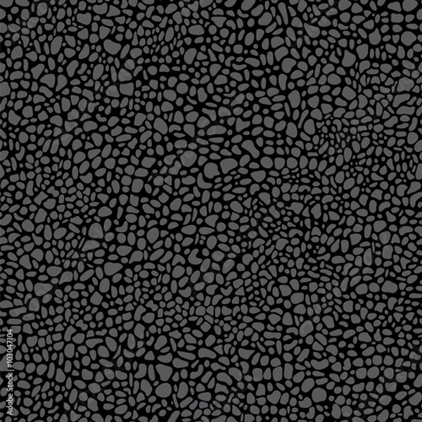 Fototapeta Pebble mosaic. Seamless vector pattern