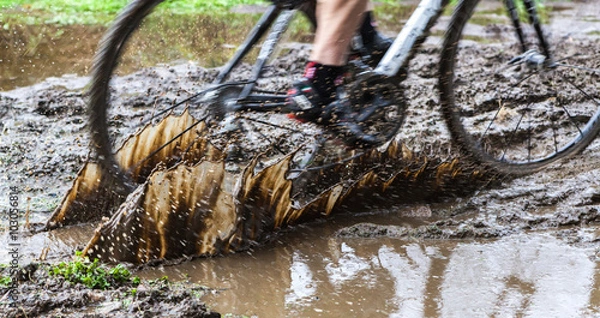 Fototapeta cyclo-cross
