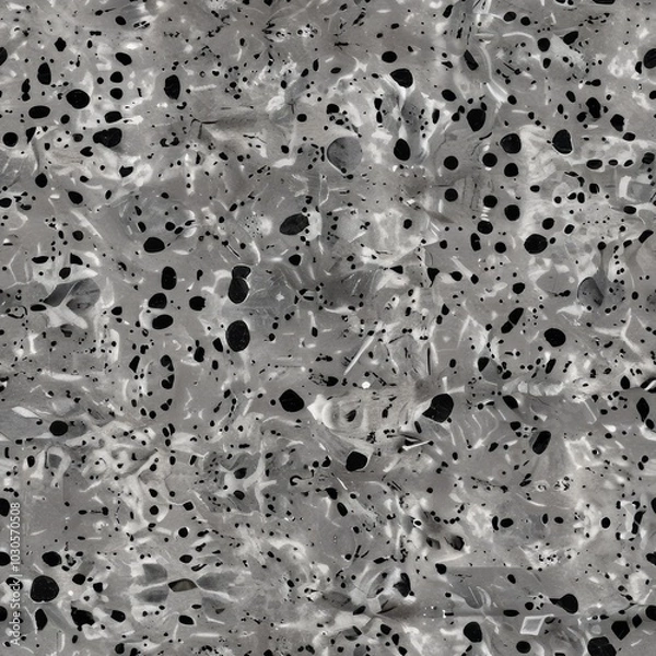 Obraz Seamless granite texture with deep tones and natural inclusions.