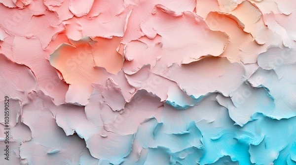 Fototapeta パステルカラーのテクスチャ