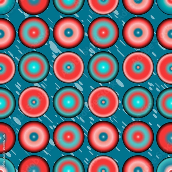 Fototapeta circles pattern