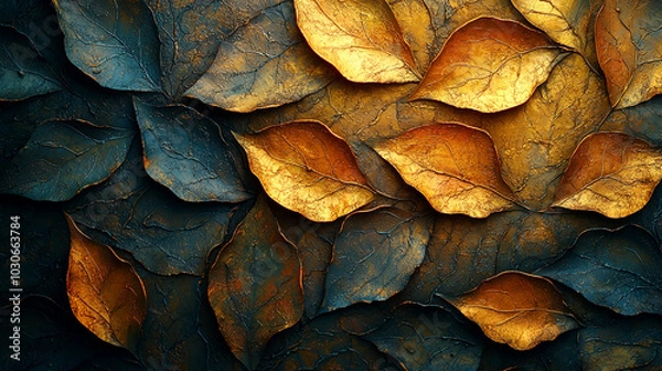 Fototapeta Bold Abstract Design Geometric Layers, Organic Curves, and Swirling Spirals in High Contrast