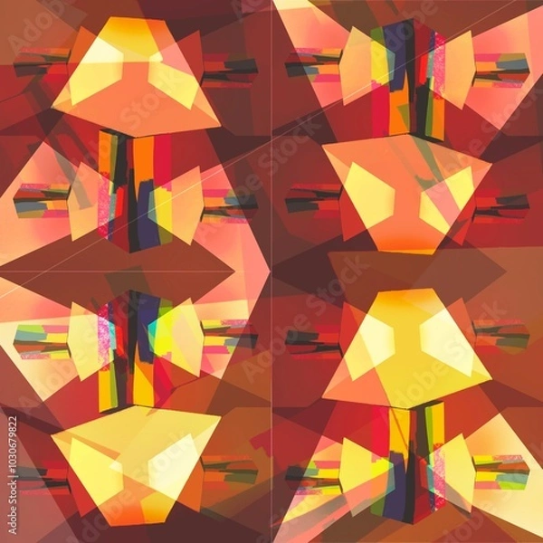 Fototapeta งานศิลปะที่ไม่มีชื่อ