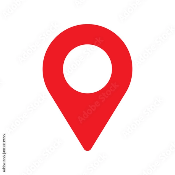 Fototapeta location vector, location icon set, pin icon, map icon, location icon