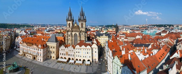 Obraz Prague city view