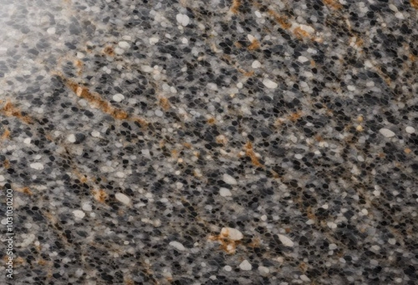 Fototapeta Closeup shot of a surface made from granite