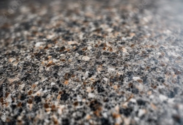 Fototapeta Closeup shot of a surface made from granite