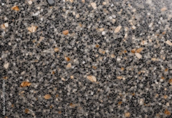 Fototapeta Closeup shot of a surface made from granite